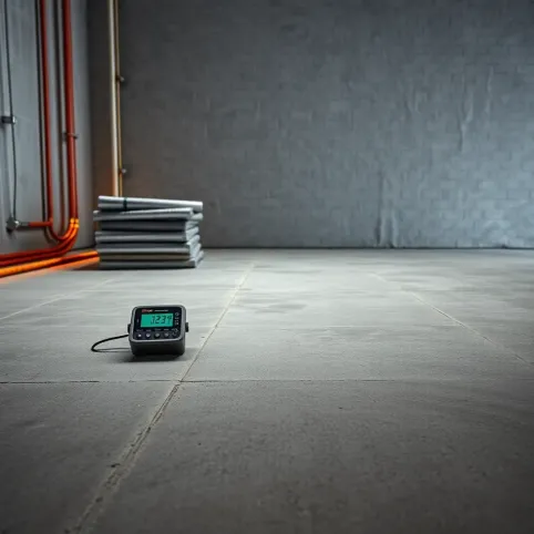 Kto wystawia protokół wygrzewania posadzki