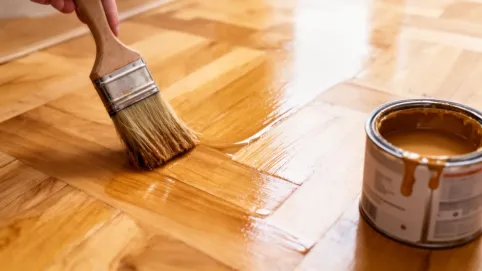 Lakierowanie parkietu po cyklinowaniu