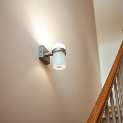 Lampa na klatkę schodową z czujnikiem ruchu