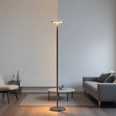 Lampa podłogowa LED z pilotem