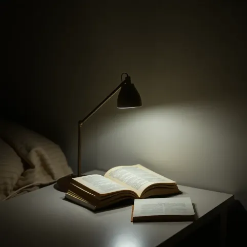 Lampa podłogowa złota do czytania