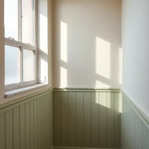 Lamperia na klatce schodowej w bloku