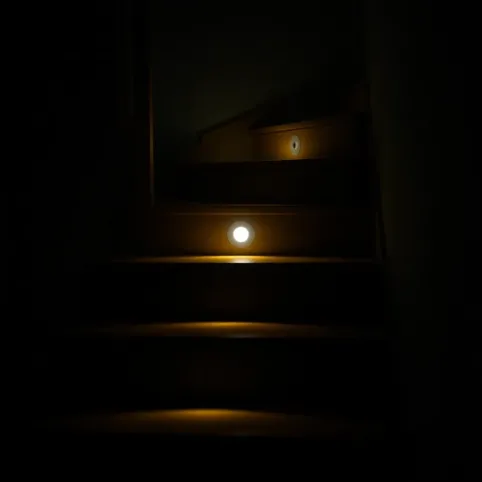 Lampki schodowe 230V z czujnikiem ruchu