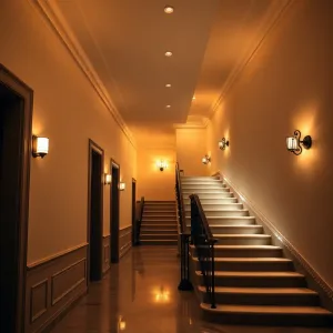 Lampy na korytarz i klatkę schodową
