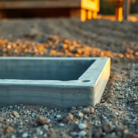 Ława fundamentowa pod dom szkieletowy