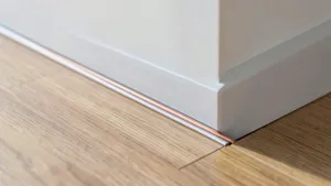 Listwa przypodłogowa grzewcza wodna