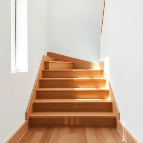 Listwa przypodłogowa na schodach