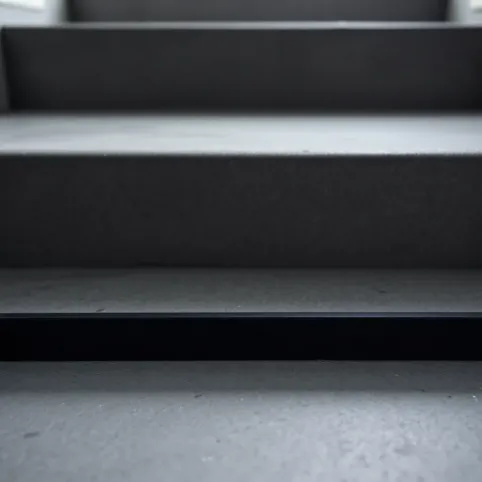 Listwa schodowa czarna