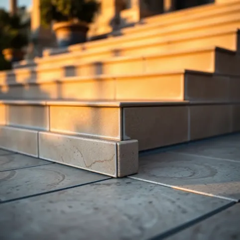 Listwy schodowe do płytek na zewnątrz