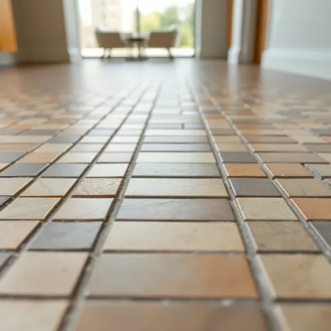 Małe płytki podłogowe