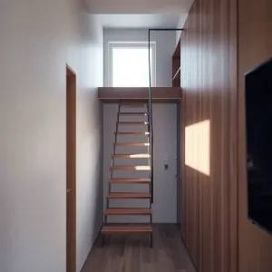 Małe schody na antresolę