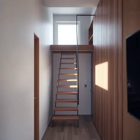 Małe schody na antresolę