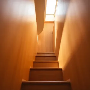 Małe schody na poddasze