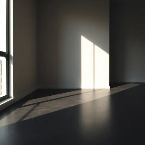 Mieszkanie z ciemna podłoga