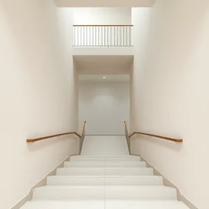 Minimalną szerokość schodów w budynku wielorodzinnym