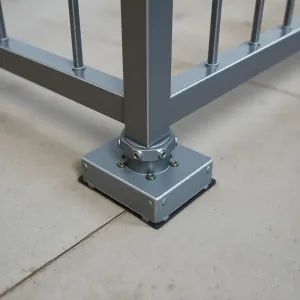 Mocowanie balustrady do posadzki