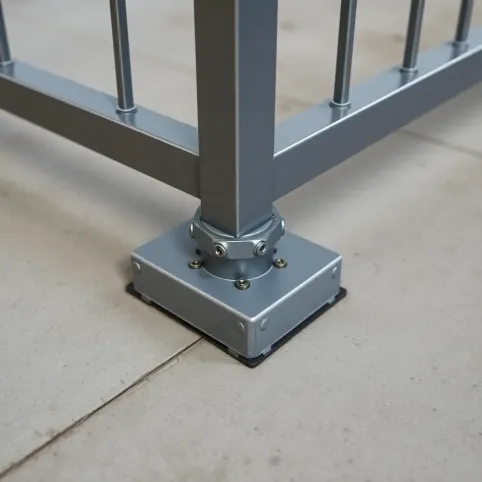 Mocowanie balustrady do posadzki