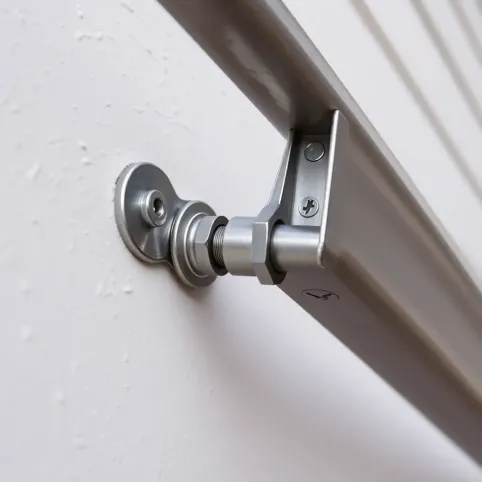 Mocowanie balustrady do ściany z ociepleniem