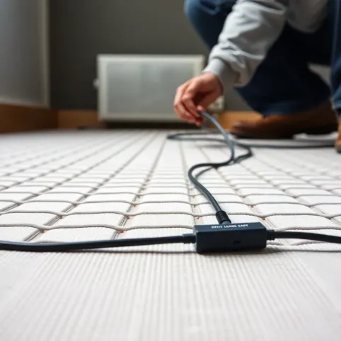 Montaż elektrycznego ogrzewania podłogowego