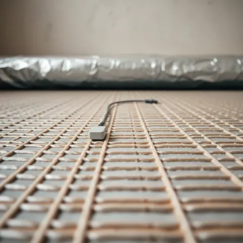Montaż ogrzewania podłogowego elektrycznego