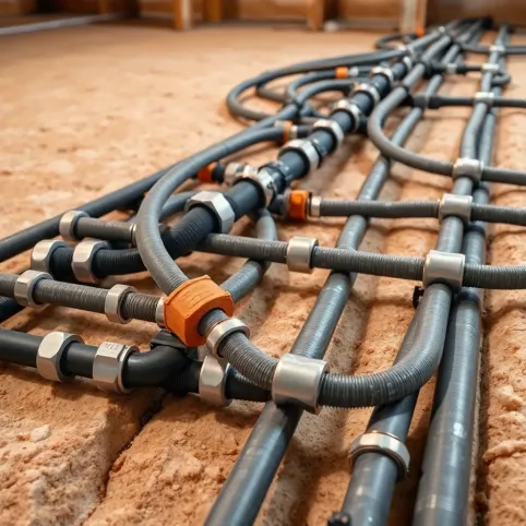 Montaż ogrzewania podłogowego wodnego