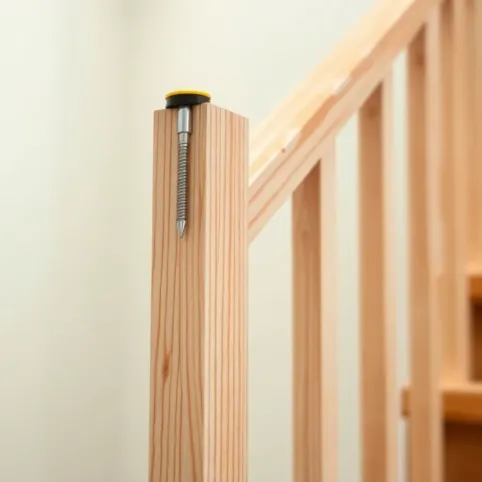 Montaż poręczy schodowej