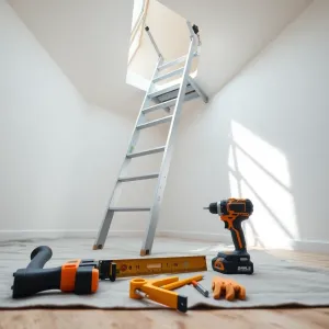 Montaż schodów strychowych cena robocizny