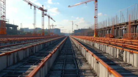 montaż zbrojenia prefabrykowanego