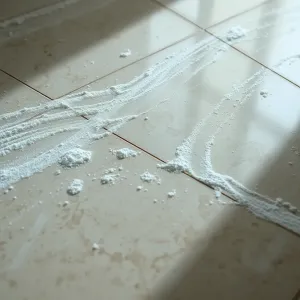 Mycie podłogi proszkiem do prania
