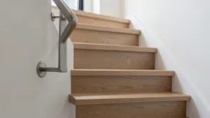 na jakiej wysokości montuje się poręcz na schodach