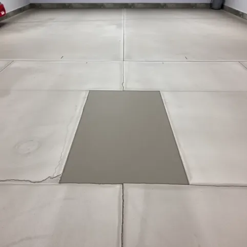 Naprawa posadzki betonowej w garażu