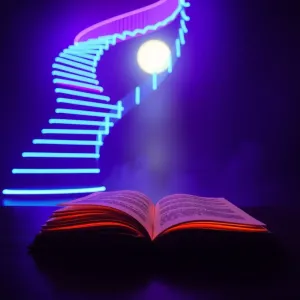 neonówka schody do nieba książka