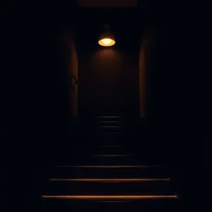 Nowoczesna lampa na klatkę schodową