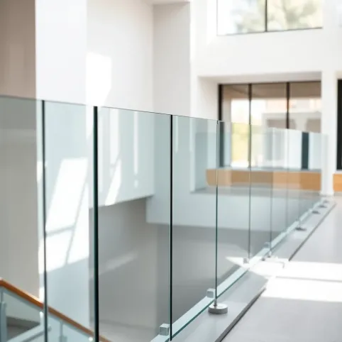 Nowoczesne balustrady szklane