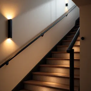 Nowoczesne kinkiety na schody