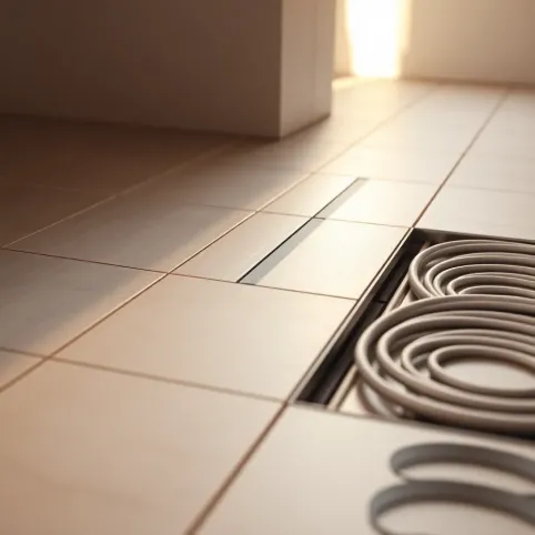 Odpływ liniowy a ogrzewanie podłogowe