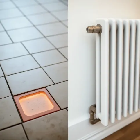 ogrzewanie podłogowe czy grzejniki