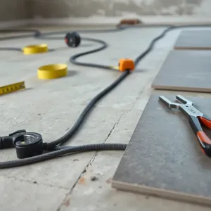 ogrzewanie podłogowe elektryczne  cena robocizny