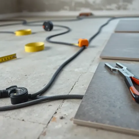 ogrzewanie podłogowe elektryczne  cena robocizny