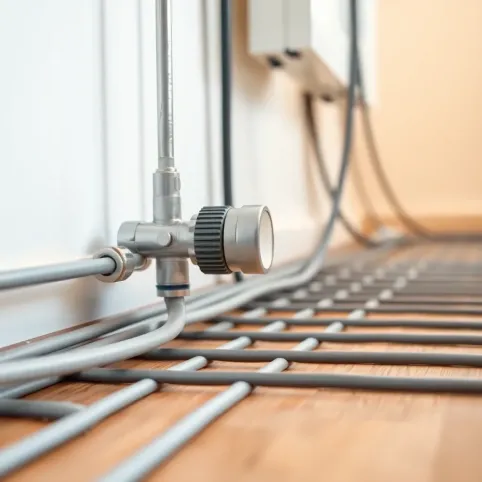 Ogrzewanie podłogowe z centralnego