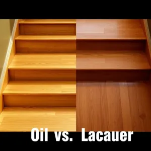 Olej czy lakier na schody