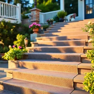 Osłona na schody zewnętrzne