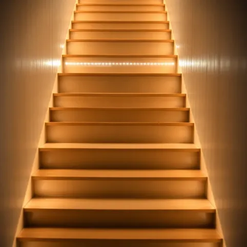 Oświetlenie schodowe montaż