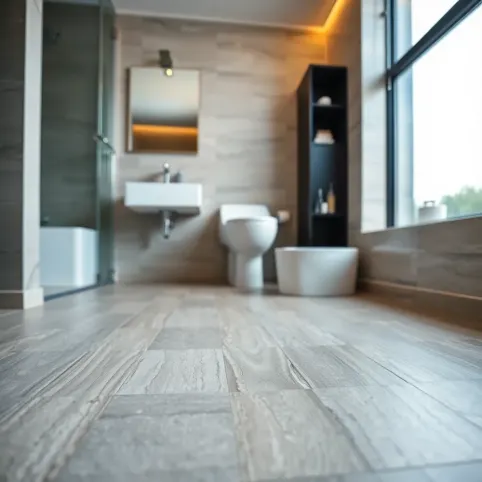 Panele samoprzylepne do łazienki na podłogę