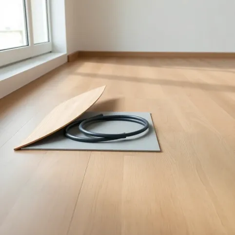 Panele winylowe a ogrzewanie podłogowe