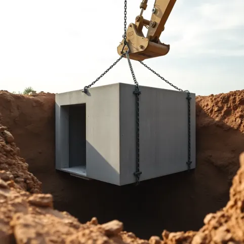 Piwnice betonowe z montażem