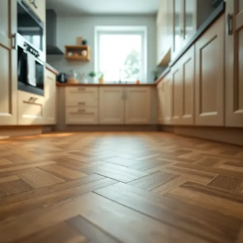 Płytki PCV do kuchni na podłogę