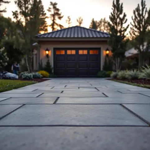 Płyty betonowe na podjazd do garażu