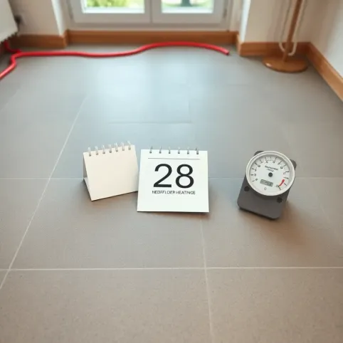 Po jakim czasie można włączyć ogrzewanie podłogowe po wylewce