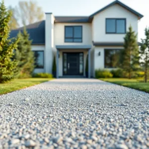 Podjazd z kruszywa cena za m2